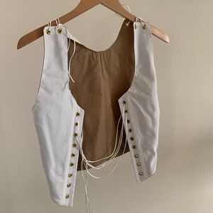 Custom made corset bodice